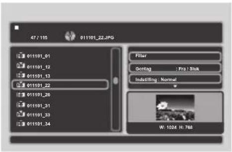 Sandstrøm S73PD11E - Afspilning af MPEG4/JPEG Billede-CD - 1