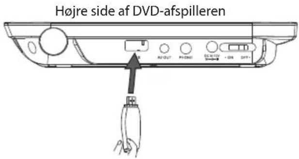 Sandstrøm S73PD11E - Sådan bruger du et USB flashdrev - 1