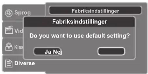 Sandstrøm S73PD11E - Diverse indstillinger - 2