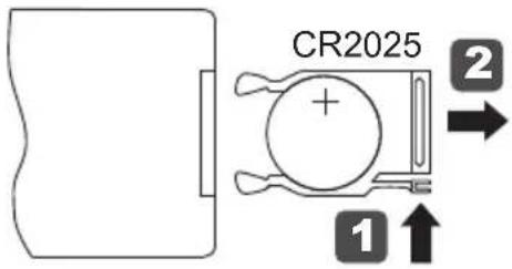 CR2025 1 ↑ 2