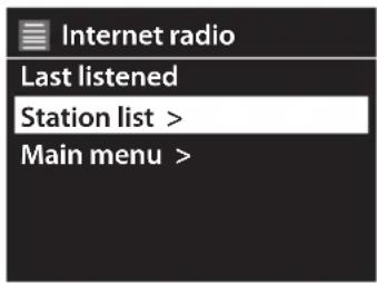 Radionette RMESDIWO16E - Hitta lokala radiostationer - 1