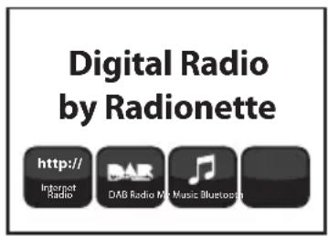 Digital Radio by Radionette http:// Internet Radio DAB Radio M6 Music Bluetooth
