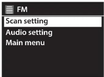 Radionette RMESDIWO16E - Sökinställning - 1