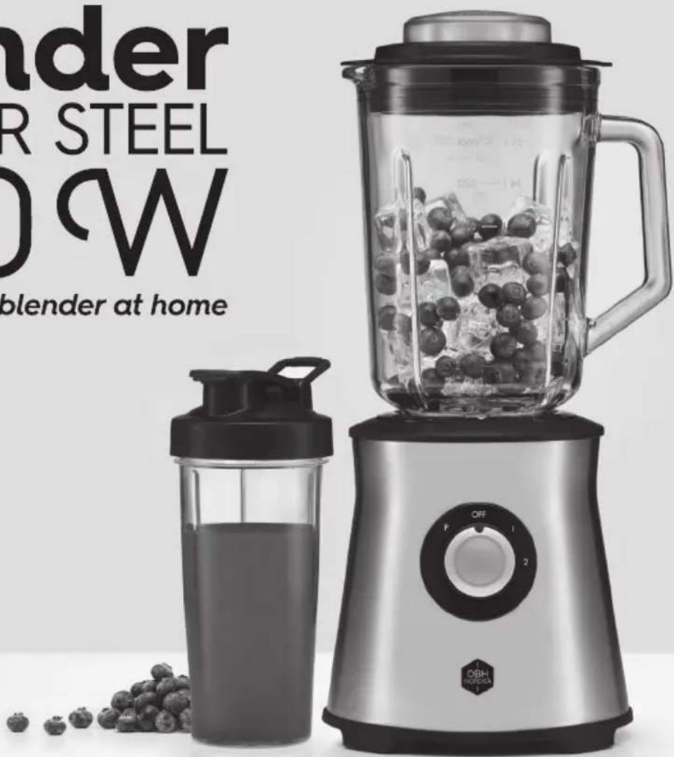 under R STEEL OW blender at home