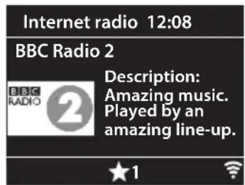 Radionette RMERDIWO15E - Hämta en förinställd station - 2