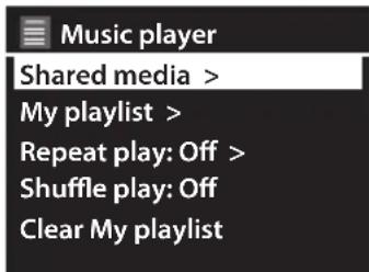 Radionette RMERDIWO15E - Sådan afspiller du musik fra din pc/medie-server - 1