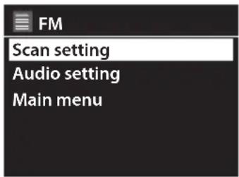 Radionette RMERDIWO15E - Sökinställning - 2