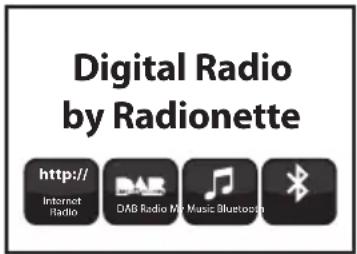 Digital Radio by Radionette http:// Internet Radio DAB Radio My Music Bluetooth