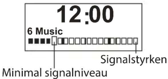 Radionette REXE5WH15E - Sådan ser du oplysningerne om kanalen - 1