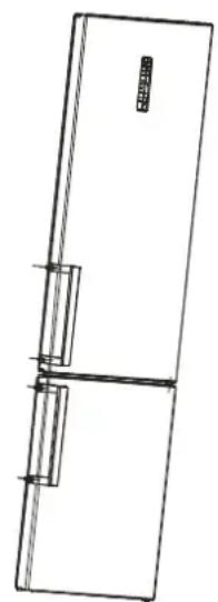 Meireles MFC 353 W - Instalação das pegas (opcional) - 2