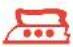 PHILIPS Mistral Elan HI272 - Ironing temperature - 5