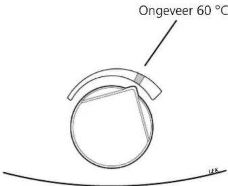 Ongeveer 60 °C LFK
