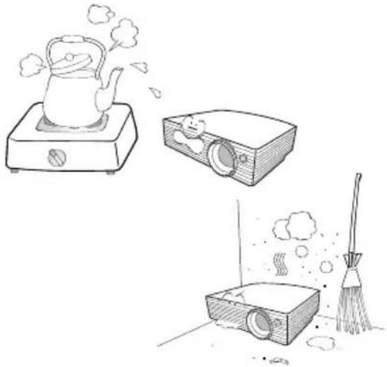 BENQ MP611C - Safety Instructions (Continued) - 1