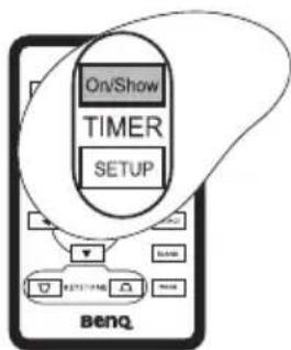 On/Show TIMER SETUP Benzq