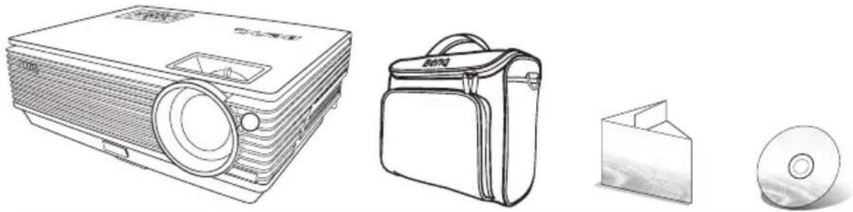 BENQ MP611C - Standard accessories - 2