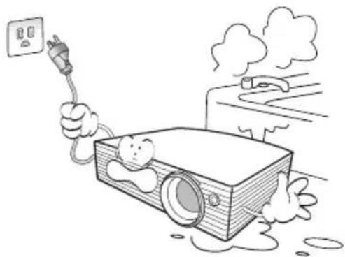 BENQ MP611C - Safety Instructions (Continued) - 2