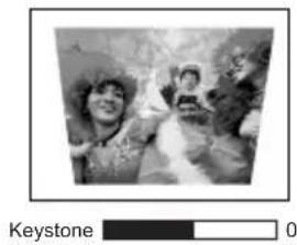 BENQ MP611C - Correcting keystone - 2