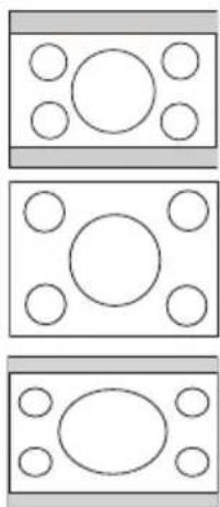 BENQ MP611C - Selecting the aspect ratio - 3
