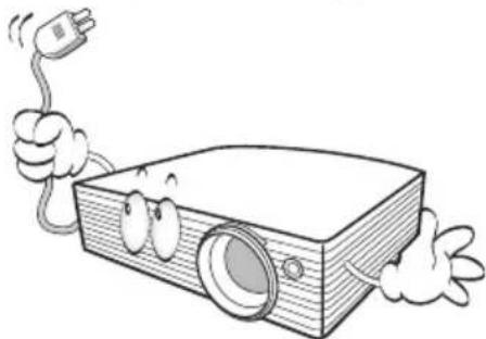 BENQ MP611C - Safety Instructions (Continued) - 3