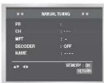 SAMSUNG DVD-CM500 - Manuel forudindstilling af stationer Sletning af en forudindstillet station - 5