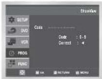 SAMSUNG DVD-CM500 - Brug af ShowView-funktionen /Endring af ShowView-programmering - 4