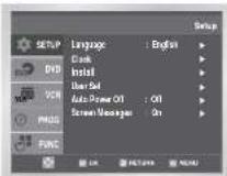 SAMSUNG DVD-CM500 - Automatisk sluk funktion - 1