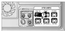 SAMSUNG DVD-CM250 - Komponentanslutningar (för dvd-spelaren) - 1