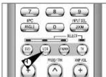 SAMSUNG DVD-CM250 - Kople DVD- og videokassetspilleren til fjernsynet med SCART-ledning - 7