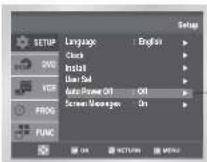 SAMSUNG DVD-CM250 - Automatisk sluk funktion - 2