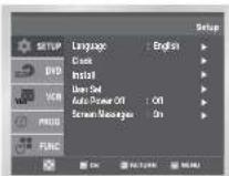 SAMSUNG DVD-CM250 - Manuell kanalinställning - 1