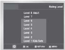 SAMSUNG DVD-CM250 - • Endring af kodeord - 4