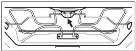 ELECTROLUX CKB520X - ∅verste ovnslampe - 1
