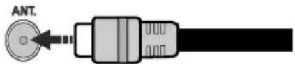 Luxor LED50DBI - Antennanslutning - 1