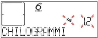 6° CHILOGRAMMI Kg 1.2
