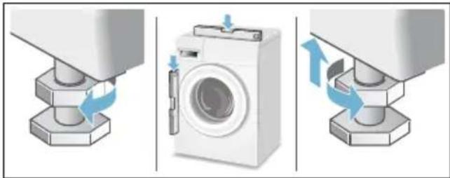 SIEMENS WM14T68EDN - ■ Afløb i et kunststofrør med gummimuffe eller i et gulvafløb - 2