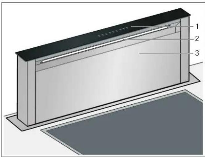 NEFF D95DAP8N0B - A készülék megismerése - 1