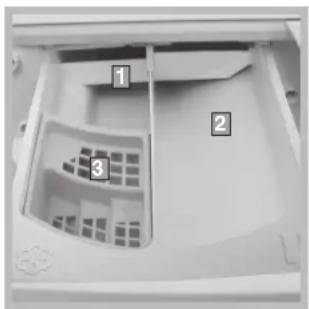 INDESIT WIDXXL 126 (EU) - Συρτάρι απορρυπαντικού - 1