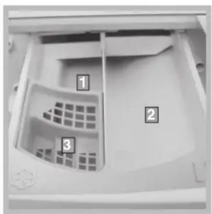 INDESIT WIDXXL 126 (EU) - Contenedor de detergente - 1
