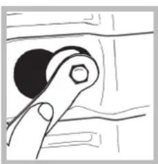 INDESIT WIDXXL 126 (EU) - Remove the transit fixings - 2