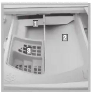 INDESIT WIDXXL 126 (EU) - Detergent dispenser - 1