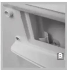 INDESIT WIDXXL 126 (EU) - Rengöring av tvättmedelslådan och dess fack - 3