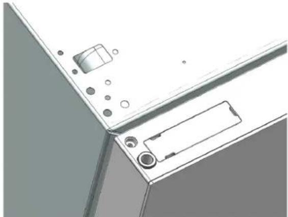 Scandomestic SKF 330 - Omhængsling af dør - 5