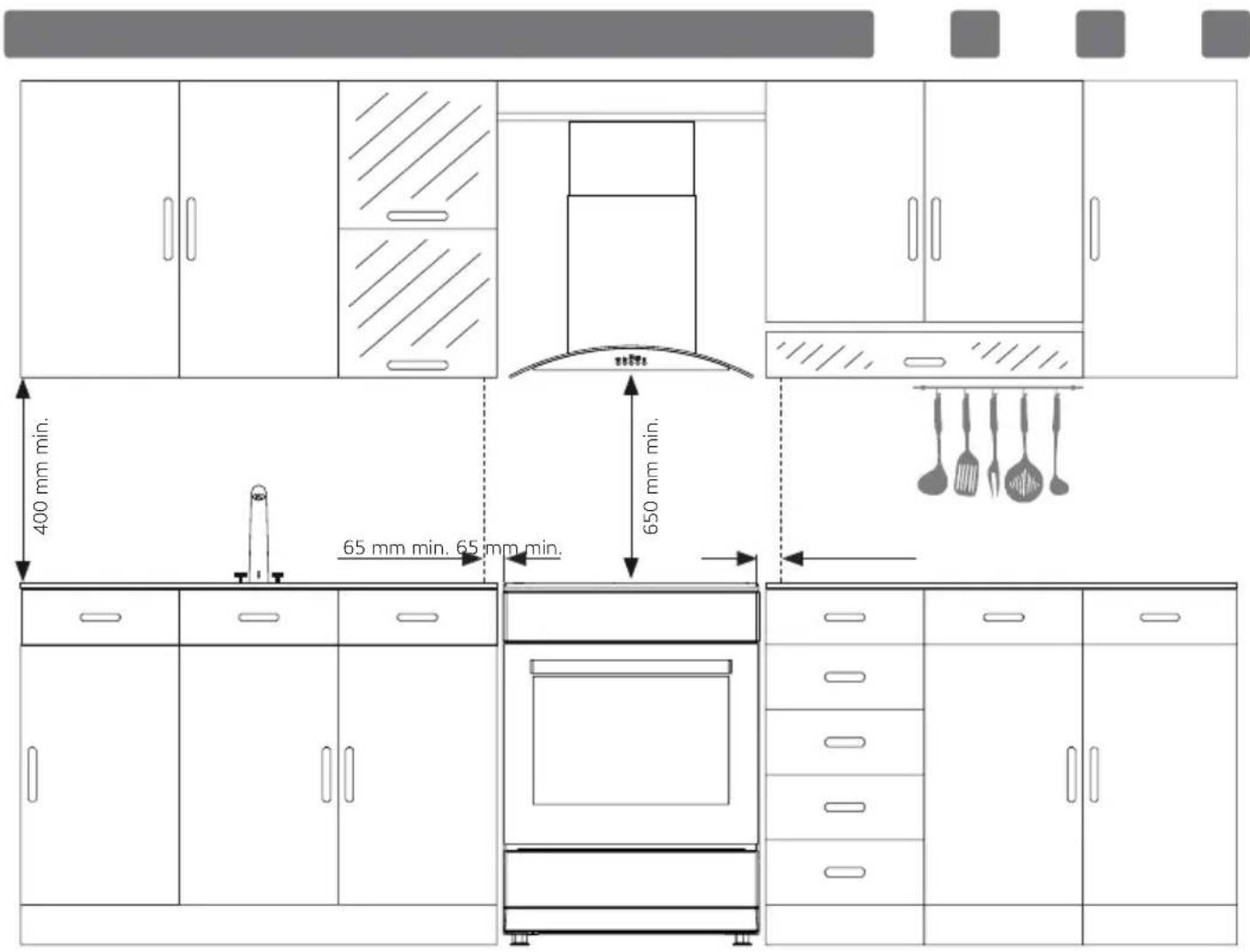 Scandomestic SK 403 - Right Place for Installation and Important Warnings - 1