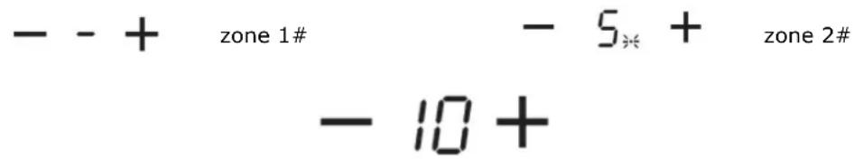 Scandomestic K 82 - Indstilling af timer til at slukke mere end én kogezone - 1