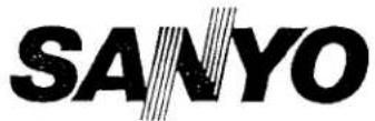 SANYO PLC-8800N - ATTENTION - 1