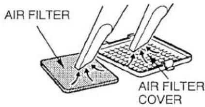 AIR FILTER AIR FILTER COVER
