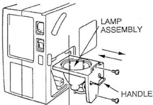 LAMP ASSEMBLY HANDLE