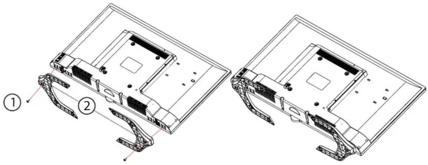 SVAN SVTV1430SM - DIAGRAMA DE INSTALACIÓN DE SOPORTE 32" "MODELO 1" - 1