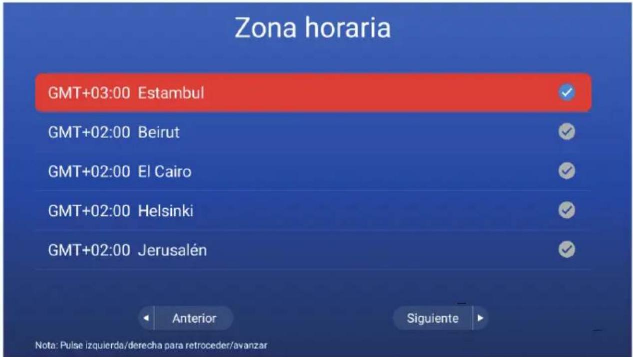 Zona horaria GMT+03:00 Estambul GMT+02:00 Beirut GMT+02:00 El Cairo GMT+02:00 Helsinki GMT+02:00 Jerusalén Anterior Siguiente Note: Pulse izquierda/derecha para retroceder/avanzar