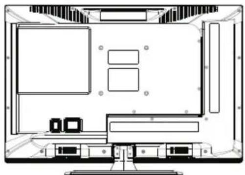 SALORA 32LTC2100 - Bevestigen van de TV aan de muur - 1